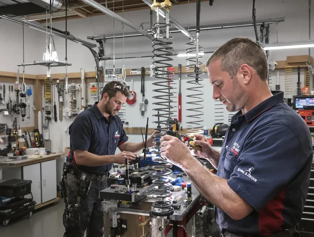 Garage door spring repair service by South Pasadena Garage Door Repair in South Pasadena